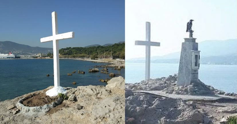 Ανήκουστο: Η αστυνομία μπλόκαρε την τοποθέτηση νέου Σταυρού στη Λέσβο λόγω… μεταναστών!